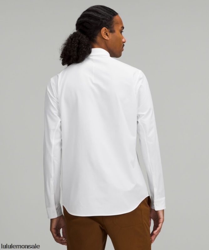 Lululemon Verkauf DELULU607 | Lululemon Deutschland Weißes New Venture Langarmshirt